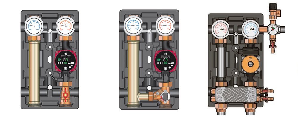 Виды насосных групп