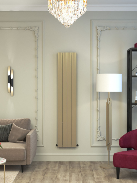 Радиатор алюминиевый трубчатый Fusion SOLID 1800 [4 секции], Россия | Фото