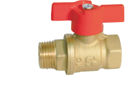 ᐉ Кран шаровой БАЗ 11Б27п1 Ду25 А31/1 1” вр/нр бабочка ✔️ фото | ⏩ Progreem.by