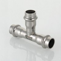 ᐉ Пресс-тройник из нержавеющей стали Valtec 15x12x15 мм ✔️ фото | ⏩ Progreem.by