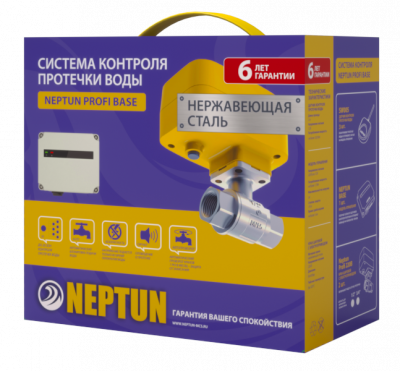 ᐉ Система защиты от протечки воды Neptun PROFI Base 1/2", 220V 2205737 ✅ фото | Neptun ⭐ Progreem.by