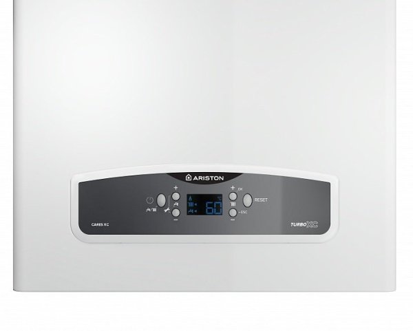 ᐉ Газовый котел Ariston CARES XC 24 FF двухконтурный турбированный [24 кВт] ✔️ фото | ⏩ Progreem.by