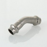 ᐉ Пресс-угольник 45° (раструб-раструб) из нержавеющей стали Valtec 12 мм ✔️ фото | ⏩ Progreem.by