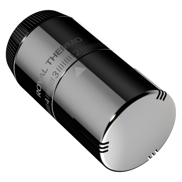 ᐉ Термоголовка Royal Thermo Design M30x1,5 (Хром) ✔️ фото | ⏩ Progreem.by