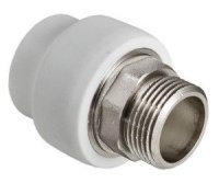 Соединитель полипропиленовый Valtec с переходом на нар. р. 90х3