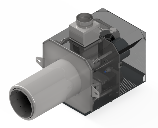 ᐉ Пеллетная горелка Venma Comfort S 35 (ST-976) 12-35 [35 кВт] с контроллером TECH ST-976 и шнеком для подачи пеллет ✔️ фото | ⏩ Progreem.by