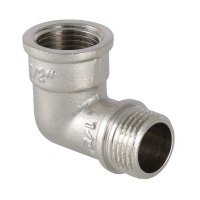 Угольник латунный Valtec с переходом на нар.р. 1/2" Угольник латунный Valtec с переходом на нар.р. 1/2"