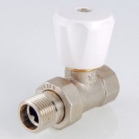 ᐉ Клапан ручной Valtec (компактный) для радиатора, прямой 1/2" ✔️ фото | ⏩ Progreem.by