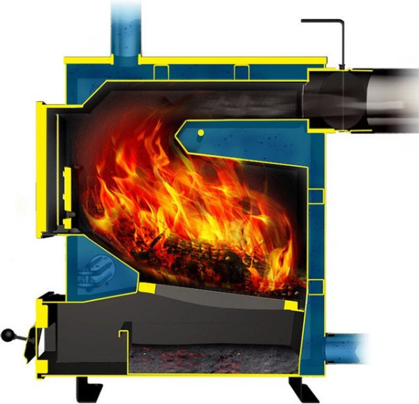 Твердотопливный котел Теплодар Куппер Практик 1.1 [8 кВт]