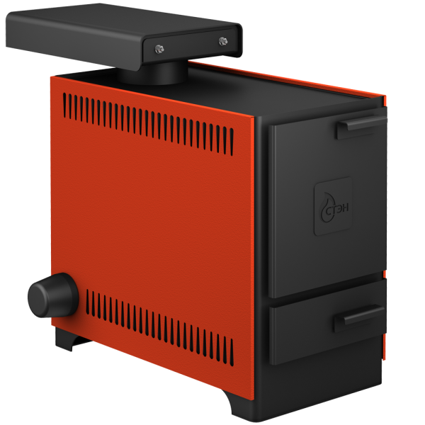 Твердотопливный котел СТЭН "Стэн mini" 11 (терракот) [11 кВт]