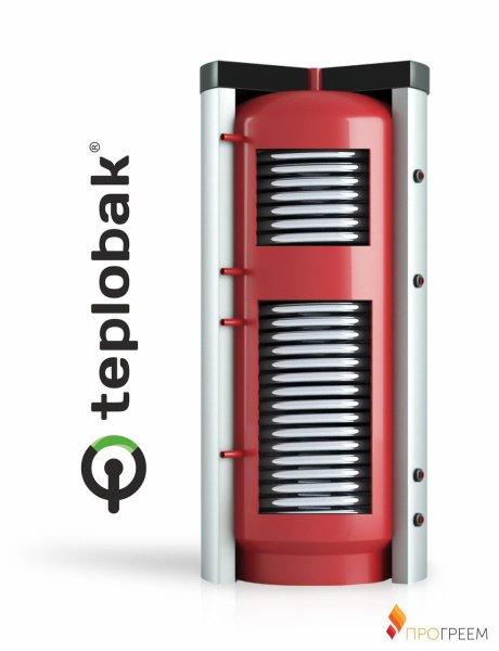 Бойлер косвенного нагрева Теплобак ВТП-6 [500 л, 2,60/1,00 м.кв]