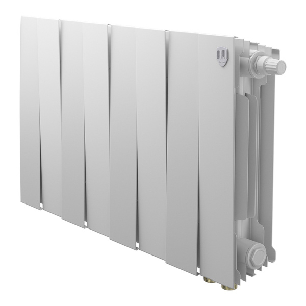 Радиатор биметаллический Royal Thermo PianoForte 300 Белый VR80 [8 секций]