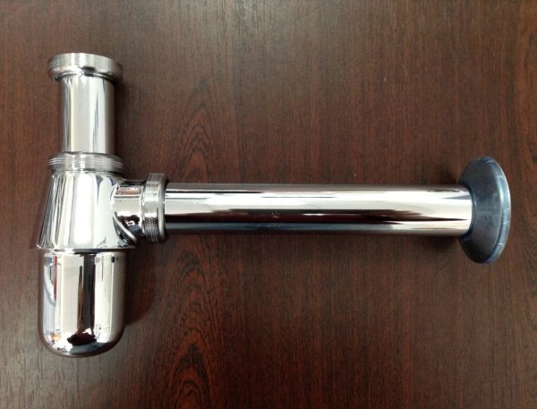 ᐉ Сифон Viega для умывальника бутылочный, d32 мм, хромированная латунь 100674 ✔️ фото | ⏩ Progreem.by