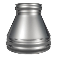 Конус утепленного дымохода Конвекция 0,8/0,5 мм d 180/280 мм