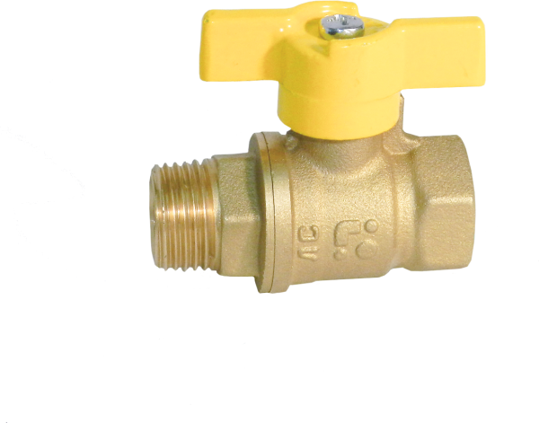 ᐉ Кран шаровой БАЗ 11Б27п Ду25 А11/1 газ 1” вр/нр бабочка ✔️ фото | ⏩ Progreem.by