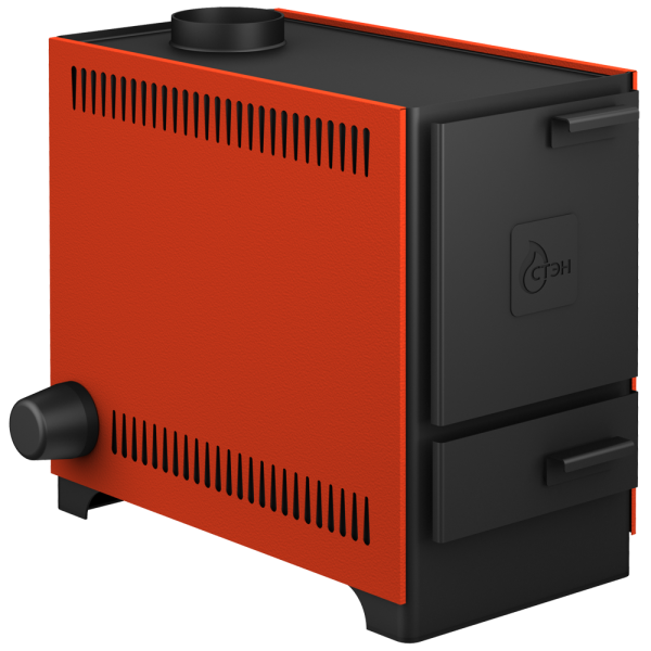 Твердотопливный котел СТЭН "Стэн mini" 11 (терракот) [11 кВт]