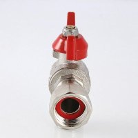 ᐉ Кран шаровой Valtec BASE угловой с накидной гайкой  1" вн.-нар. ✔️ фото | ⏩ Progreem.by