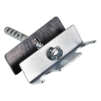 Кронштейн стальной для крепления радиаторных фитингов Valtec VT.481.KS.01