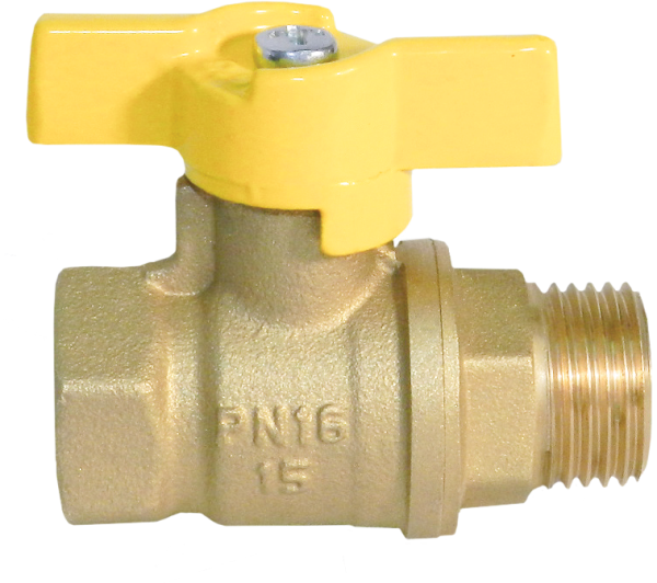 ᐉ Кран шаровой БАЗ 11Б27п Ду25 А11/1 газ 1” вр/нр бабочка ✔️ фото | ⏩ Progreem.by