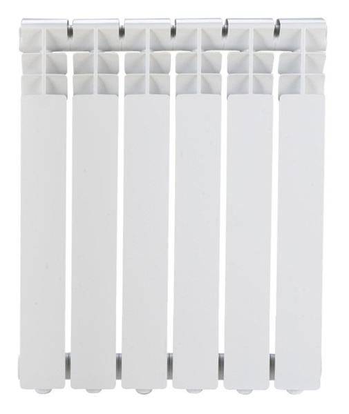 ᐉ Радиатор алюминиевый Rommer Optima 500 [6 секций] ✔️ фото | ⏩ Progreem.by