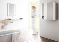 ᐉ Конденсационный газовый котел Wolf CGW-2-24/140L с бойлером двухконтурный турбированный [24 кВт] ✔️ фото | ⏩ Progreem.by