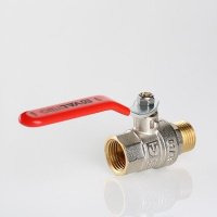 ᐉ Шаровой кран Valtec Base, стальная рукоятка 1 вн.р - нар.р. ✔️ фото | ⏩ Progreem.by