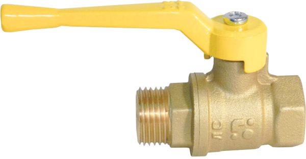 ᐉ Кран шаровой БАЗ 11Б27п Ду25 А11 газ 1” вр/нр рычаг ✔️ фото | ⏩ Progreem.by