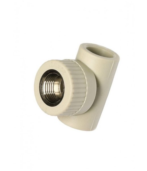 Тройник полипропиленовый 90° Wavin Ekoplastik с переходом на вн. р. 32х1/2