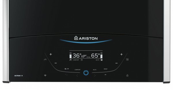 ᐉ Газовый котел Ariston ALTEAS X 30 CF двухконтурный атмосферный [30 кВт] ✔️ фото | ⏩ Progreem.by