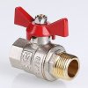 Шаровой кран Valtec Base, рукоятка бабочка 1 вн.р - нар.р. ᐉ Шаровой кран Valtec Base, рукоятка бабочка 1 вн.р - нар.р. VT.218.N.06 ✅ фото | Valtec ⭐ Progreem.by