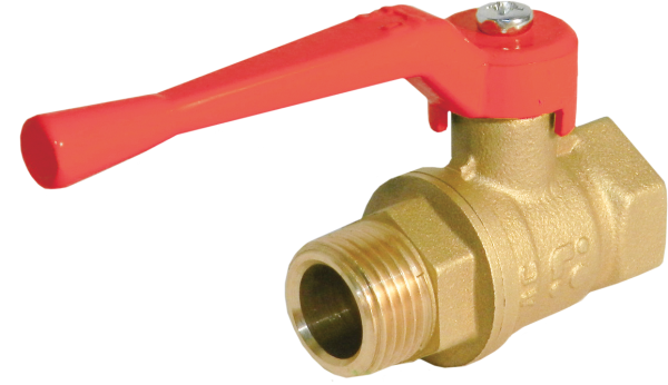 ᐉ Кран шаровой БАЗ 11Б27п1 Ду20 А31 3/4” вр/нр рычаг ✔️ фото | ⏩ Progreem.by