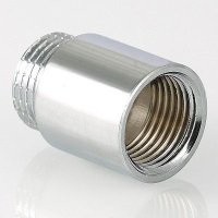 ᐉ Удлинитель латунный хромированный Valtec 1/2"-100 мм ✔️ фото | ⏩ Progreem.by