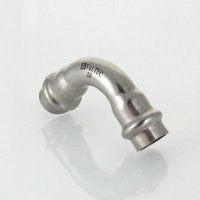 ᐉ Пресс-угольник 90° (раструб-раструб) из нержавеющей стали Valtec 12 мм ✔️ фото | ⏩ Progreem.by