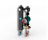 Насосная группа с термостатическим смесительным клапаном Север TS Smart 25/4