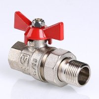 ᐉ Шаровой кран Valtec Base с полусгоном 3/4 вн.р - нар.р. ✔️ фото | ⏩ Progreem.by