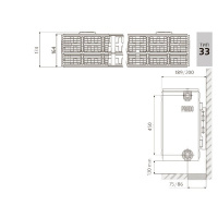 ᐉ Радиатор стальной панельный Prado Universal тип 33 500-3000 ✔️ фото | ⏩ Progreem.by
