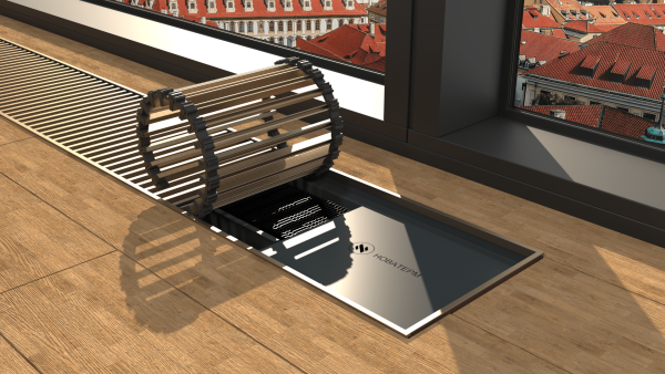 ᐉ Внутрипольный конвектор Новатерм НТ-В 19-30-100 ✔️ фото | ⏩ Progreem.by