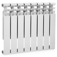 ᐉ Радиатор алюминиевый Lammin Premium AL 500/80 [8 секций] ✔️ фото | ⏩ Progreem.by