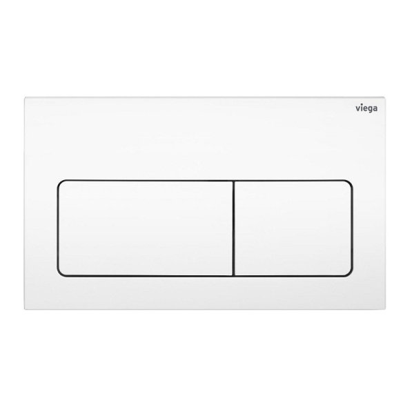 ᐉ Кнопка для инсталляции Viega для унитазов Visign for Life 5 773731 белый ✔️ фото | ⏩ Progreem.by