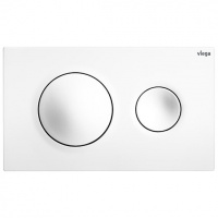 ᐉ Кнопка для инсталляции Viega Prevista для унитазов Visign for Style 20  773793 белый 773793 ✅ фото | Viega ⭐ Progreem.by