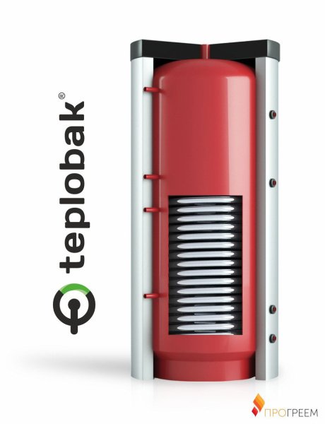 Бойлер косвенного нагрева Теплобак ВТП-4 [1000 л, 2,75 м.кв]