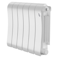 Радиатор биметаллический Royal Thermo Infinity 300 Bianco Traffico [6 секций]