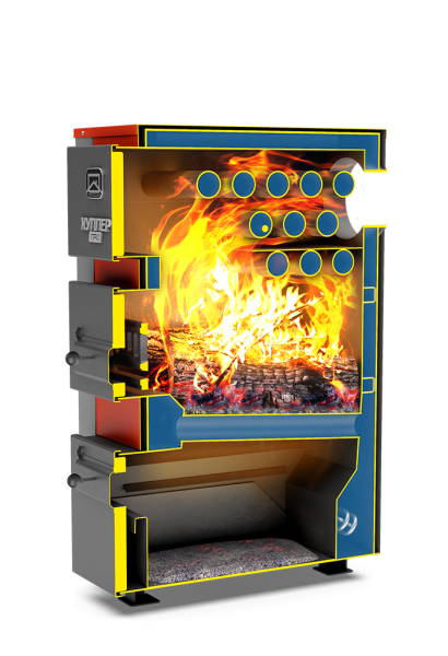 Твердотопливный котел ТеплодарКуппер Про [22 кВт]