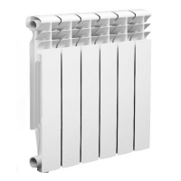 ᐉ Радиатор алюминиевый Lammin ECO AL 500/100 [8 секций] ✔️ фото | ⏩ Progreem.by