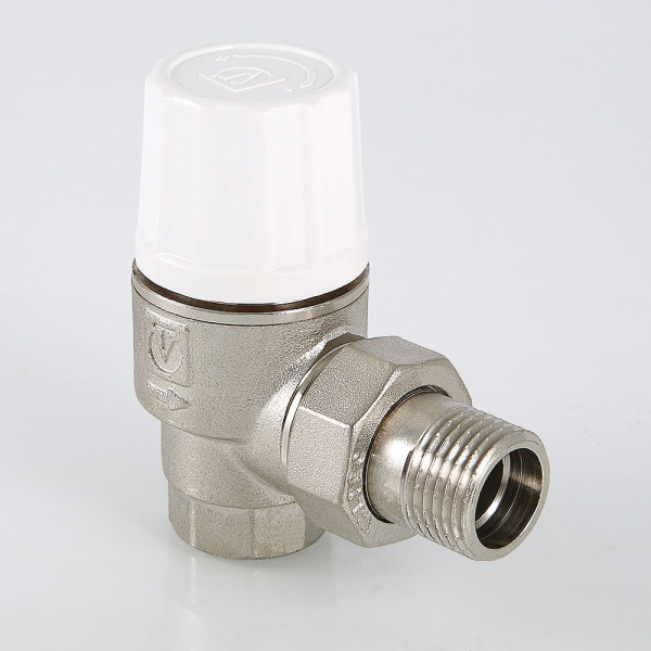 ᐉ Клапан радиаторный Valtec угловой 3/4" ВР-НР Kvs 5,42 ручной ✔️ фото | ⏩ Progreem.by