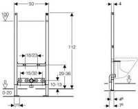 ᐉ Инсталляция для биде Geberit Duofix Basic ✔️ фото | ⏩ Progreem.by