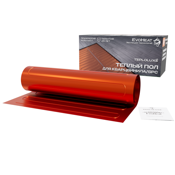 Нагревательный мат Теплолюкс EvoHeat под кварцвинил 640 Вт/8,0 кв.м