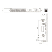 ᐉ Радиатор стальной панельный Prado Classic тип 11 300-400 ✔️ фото | ⏩ Progreem.by