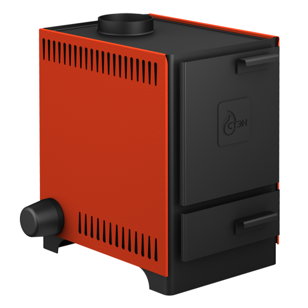 Твердотопливный котел СТЭН "Стэн mini" 7 (терракот) [7 кВт]