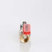 ᐉ Шаровой кран Valtec Base, стальная рукоятка 1 вн.р - нар.р. ✔️ фото | ⏩ Progreem.by